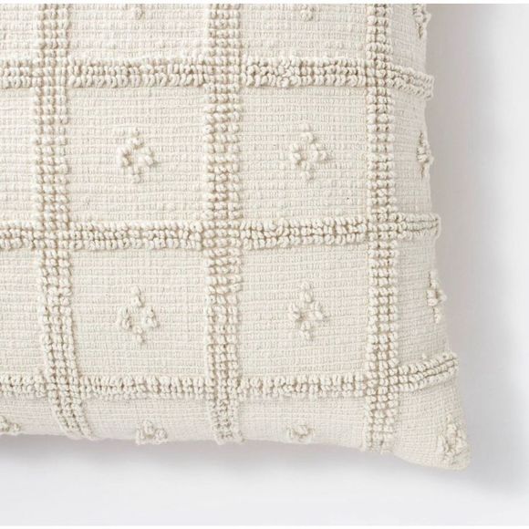 Woven Cotton Tufted Square Throw Pillow
Cream - Threshold designed with Studio
M - Picture 3 of 4